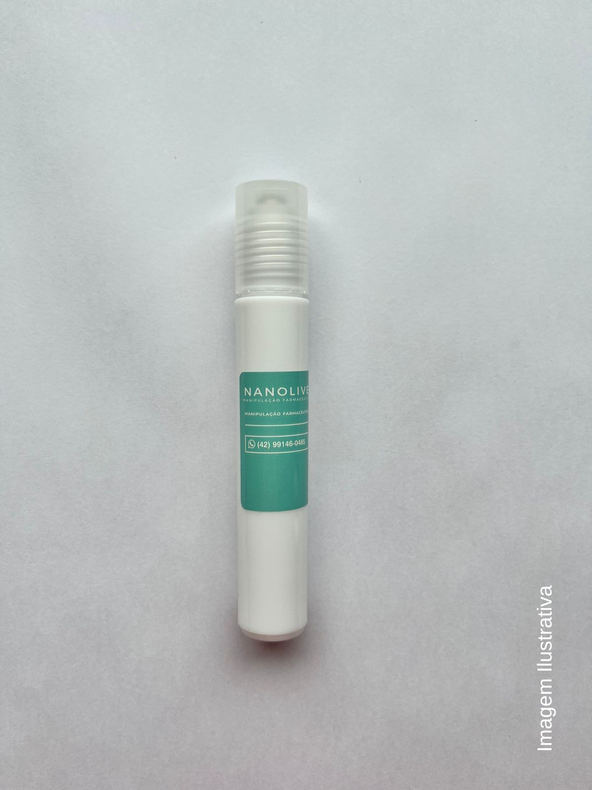Frasco Skin Roller (com tampa)15ml