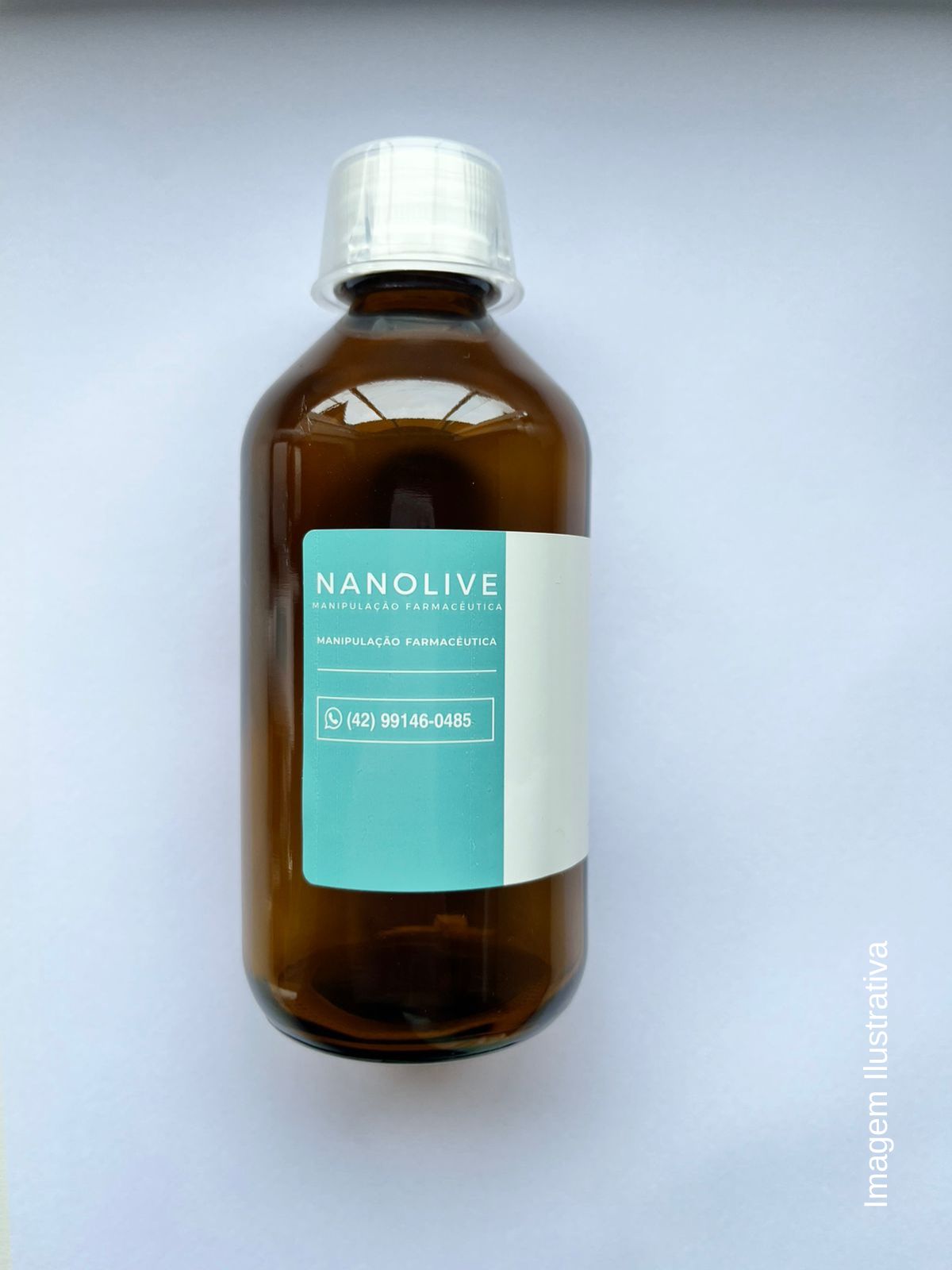 Vidro âmbar 140ml
