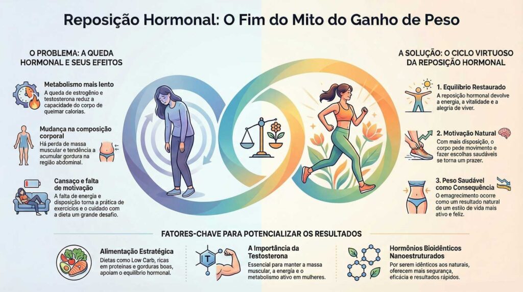 terapia hormonal ajuda emagrecer