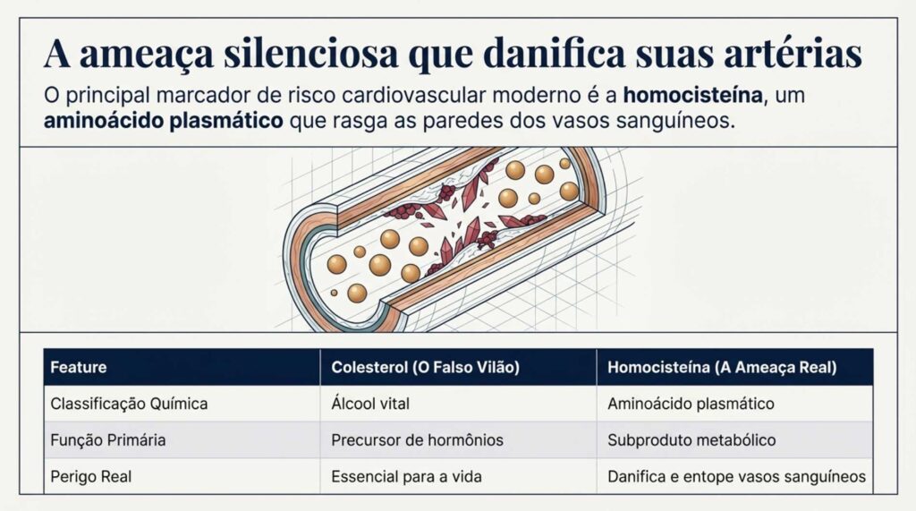 como baixar homocisteína