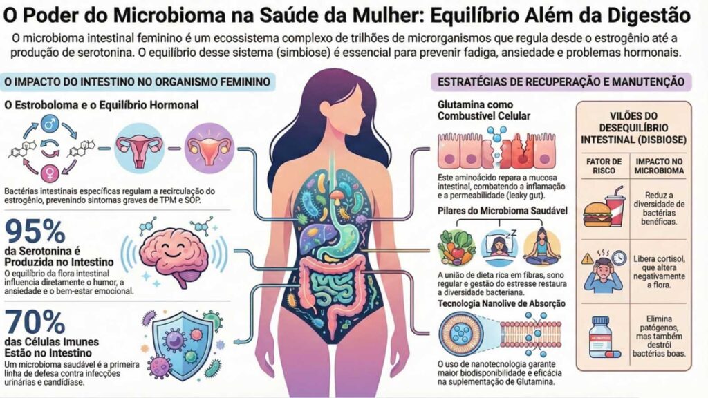 microbiota intestinal feminina