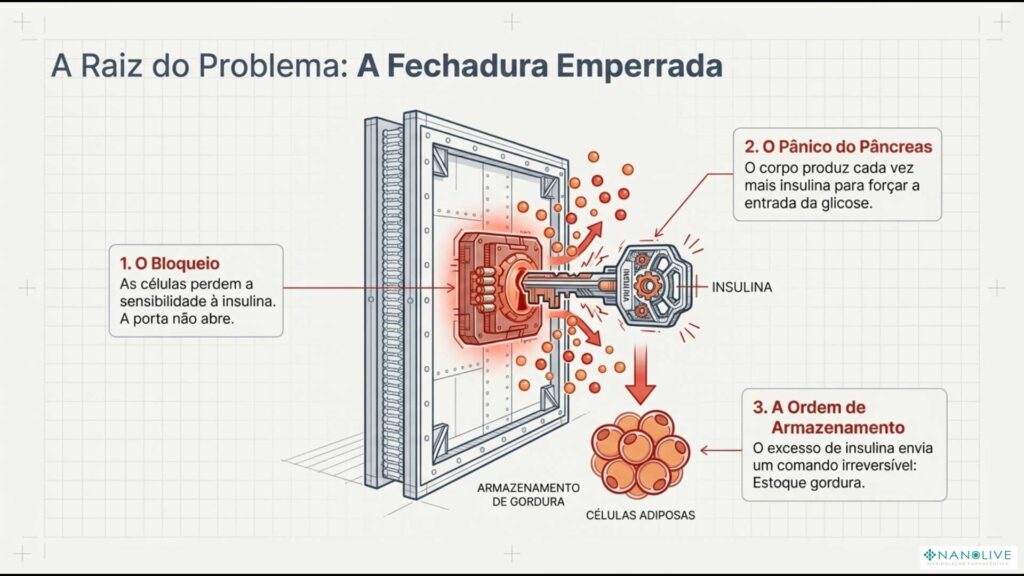  sintomas de resistência à insulina 