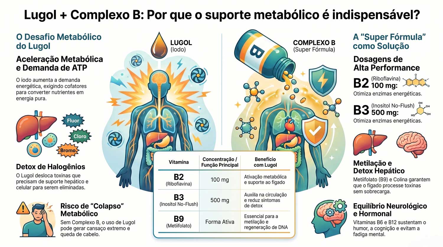 suplemento complexo B formas ativas