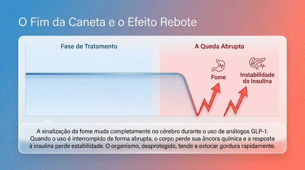 O Efeito Rebote e o Reparo Metabólico Pós GLP-1: Entenda o Risco