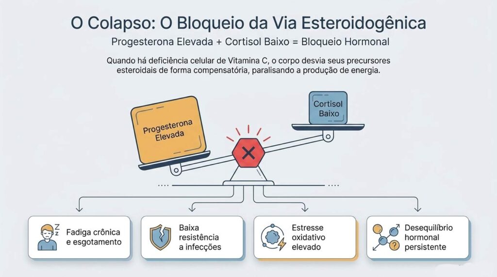 Como a Deficiência de Vitamina C Afeta o Cortisol
