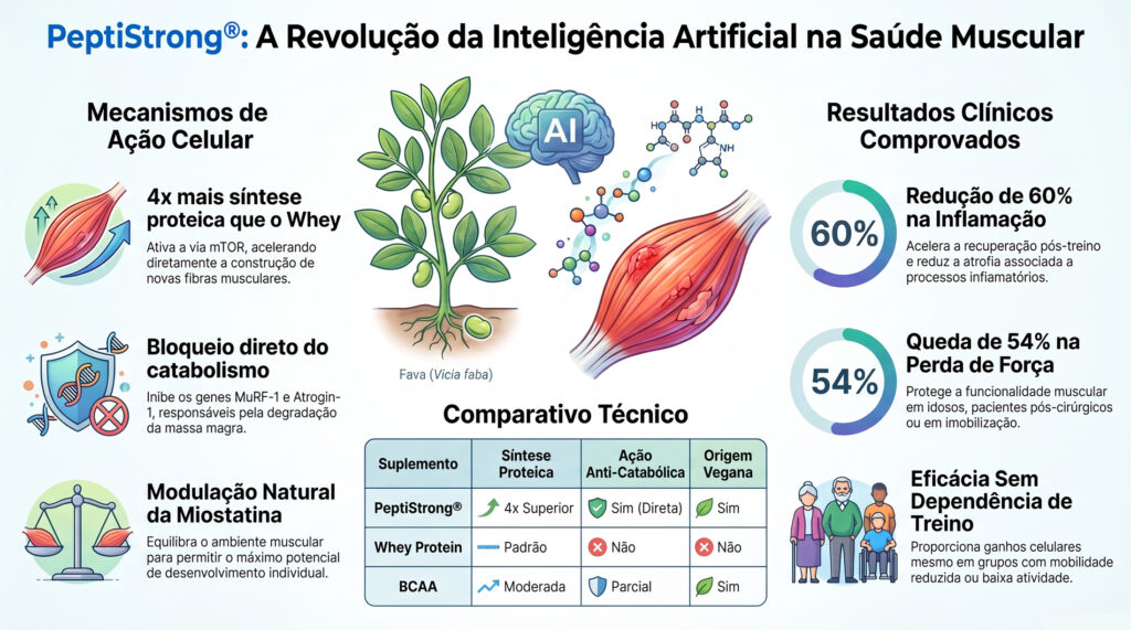 PeptiStrong: Guia Científico de Suplementação e Massa Muscular