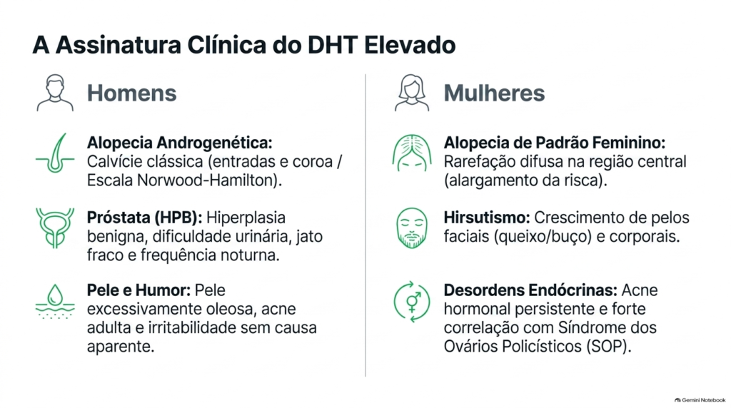 Assinatura Clinica do DHT alto