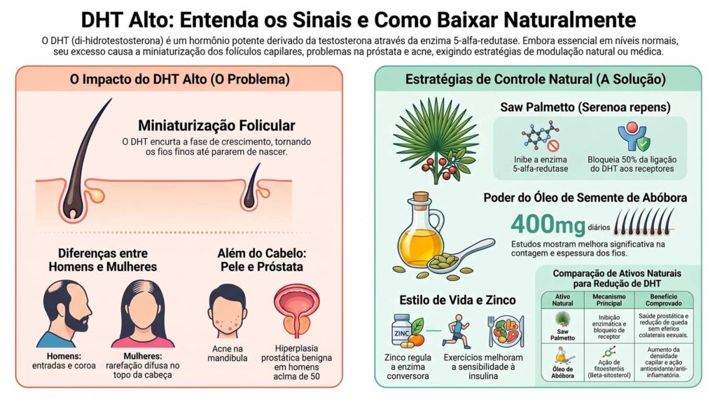 dht alto sinais e como baixar naturalmente